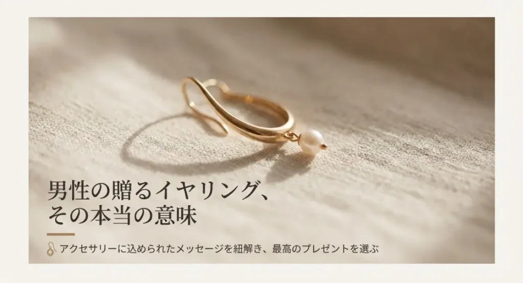 男性の贈るイヤリングその本当の意味