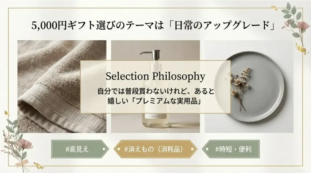 結婚祝いで5000円のお返し不要でも贅沢感のあるギフト