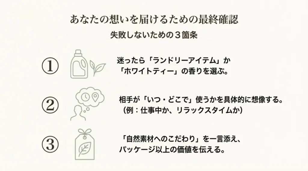 shiroのプレゼントが嬉しくない不安を解消する結論