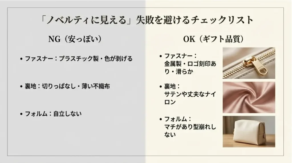 雑誌の付録やノベルティに見えてしまう失敗を避けるコツ