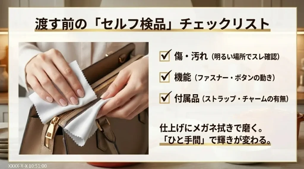 自分で行う検品とセルフラッピングのポイント