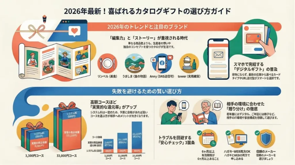 2026年最新喜ばれるカタログギフトの選び方ガイド