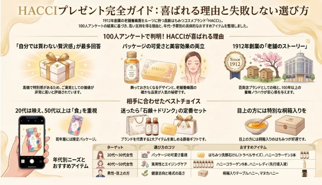 HACCIのプレゼント完全ガイド喜ばれる理由と失敗しない選び方