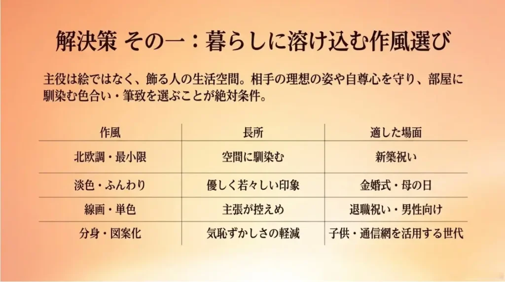 失敗を防ぐための作家選びと作風のマッチング術