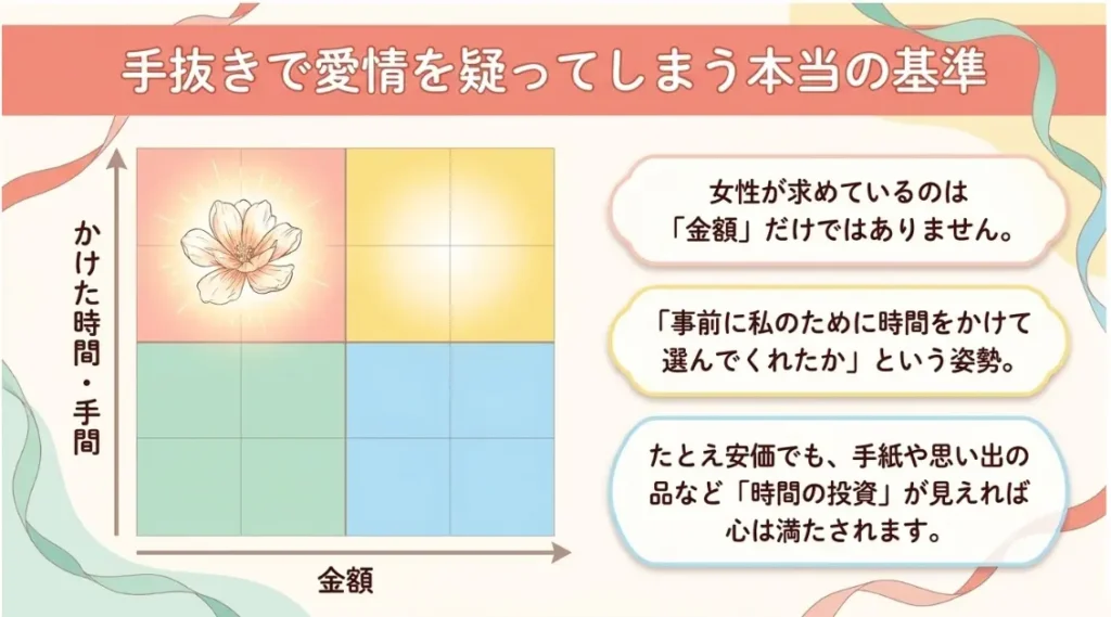 手抜きで愛情を疑ってしまう本当の基準