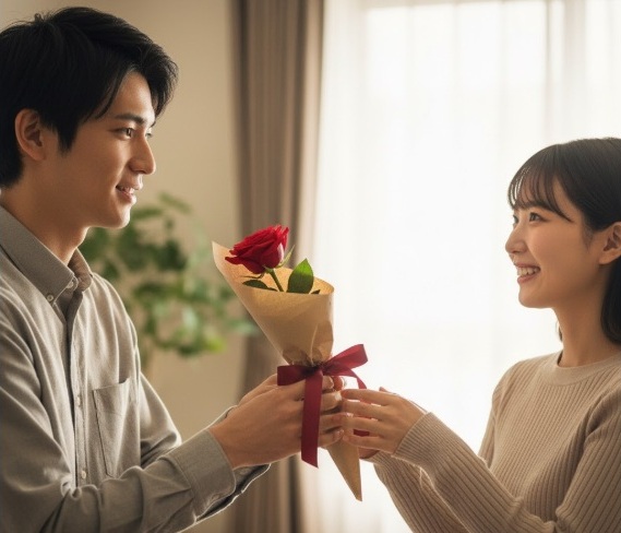 恋人への花一輪プレゼント｜失敗しない選び方