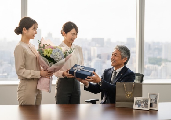 【上司への退職プレゼント】個人的に贈る際の金額相場と選び方