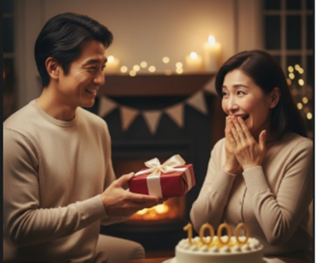 10000日記念日に嫁へ贈るプレゼント