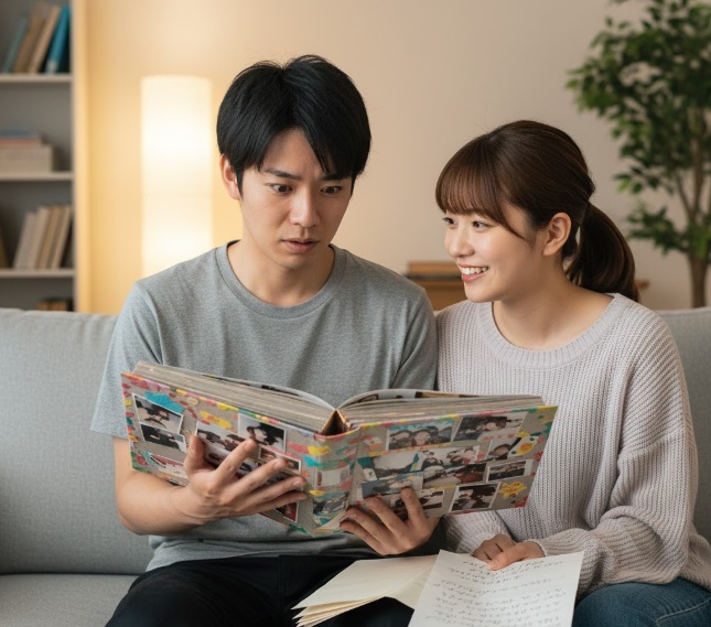 3ヶ月記念日に手作りアルバムや手紙は重い?