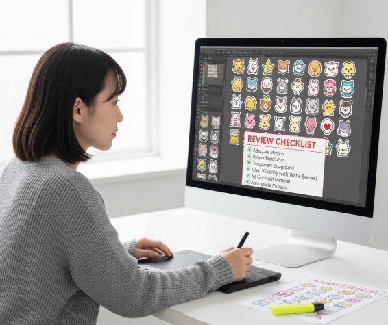 LINEスタンプ審査に通るポイント