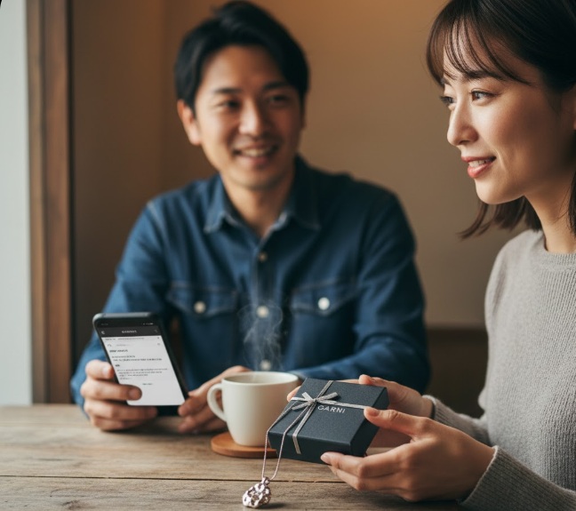 ガルニを彼氏にプレゼント