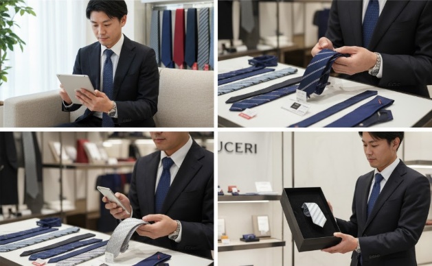 ネクタイプレゼントどこで買う