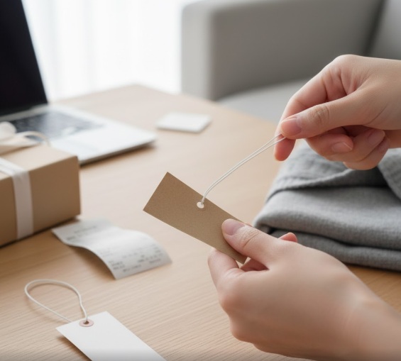 ハサミなしでタグを切る超簡単裏ワザ