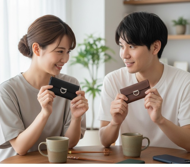 ペアのお揃いグッズでも重くならない選び方とは