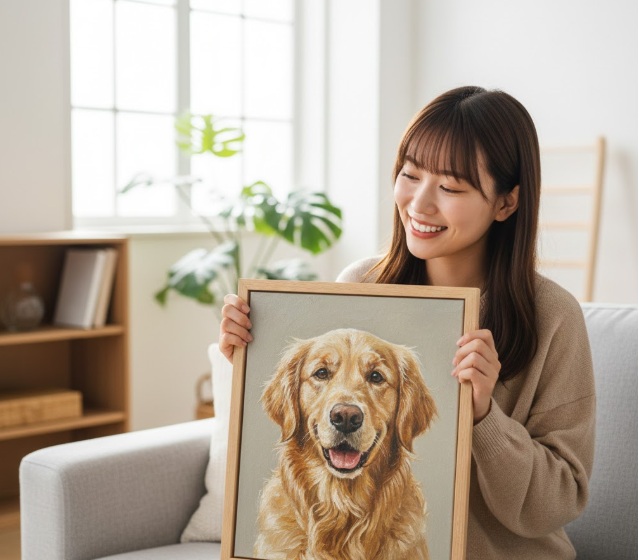 ペットの似顔絵なら喜ばれる理由