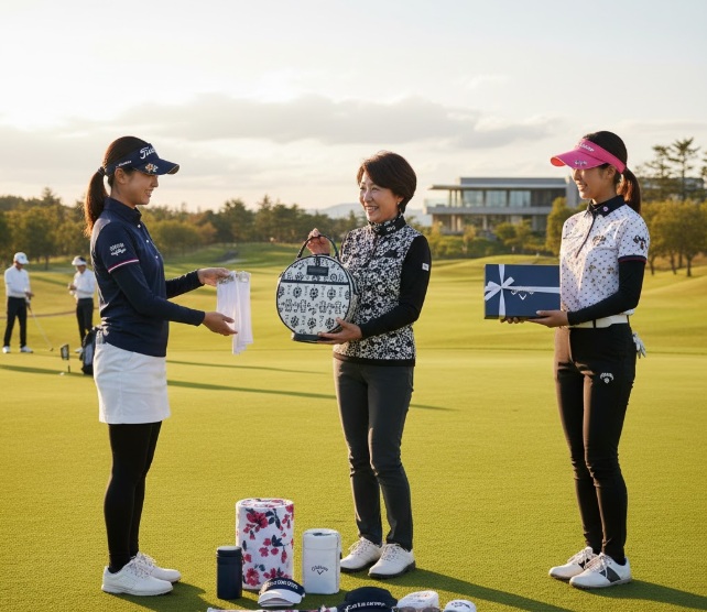 女性へ贈るおしゃれなゴルフウェアや雑貨