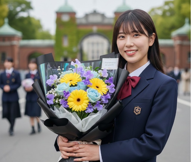 卒業式にプレゼントとして彼氏へ花束を贈るなら