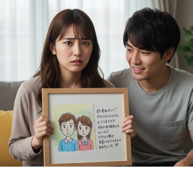 彼氏の自作の絵が重いと感じる瞬間