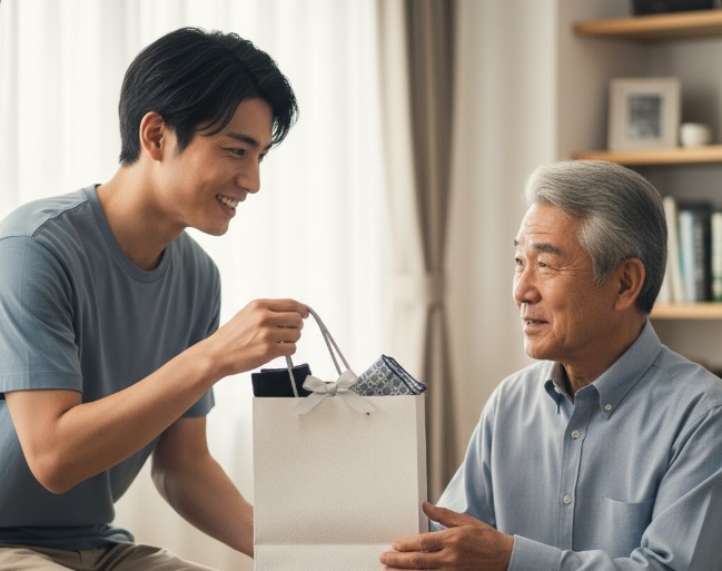父の日など目上の人へ贈る際のマナー
