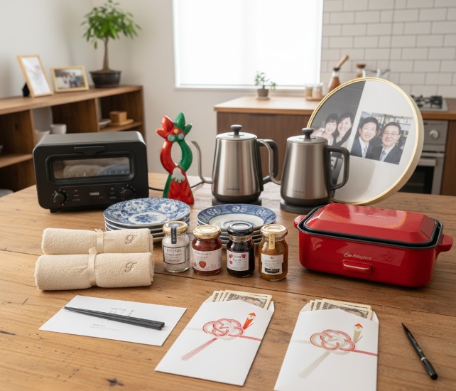 現金と一緒に贈るおすすめの品