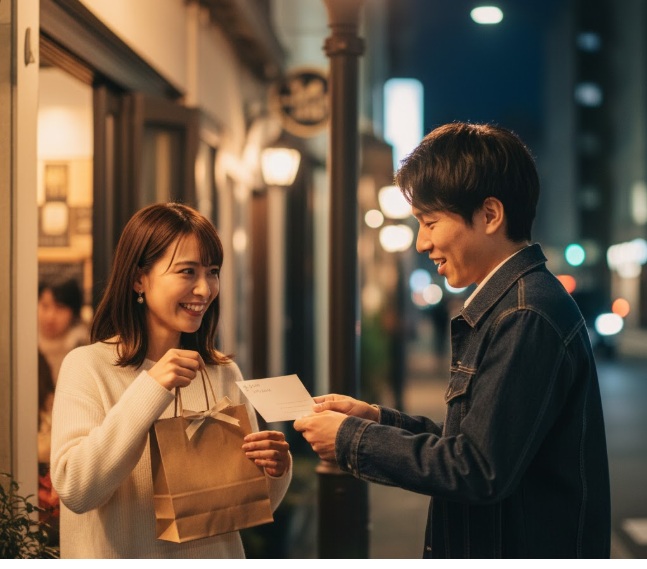 記念日デートでの渡し方とサプライズのアイデア