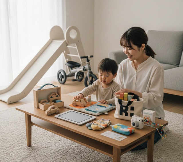 2歳のプレゼントで邪魔にならない親目線のギフト