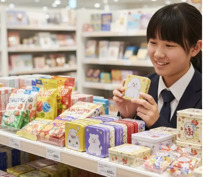 お菓子は食べた後も使える可愛いミニ缶や輸入物を選ぼう