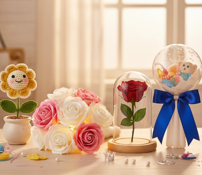 ソープフラワーなど生花以外の選択肢