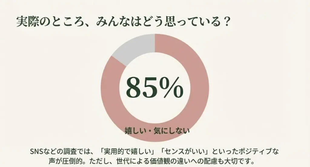 ハンカチプレゼントの口コミ・評判
