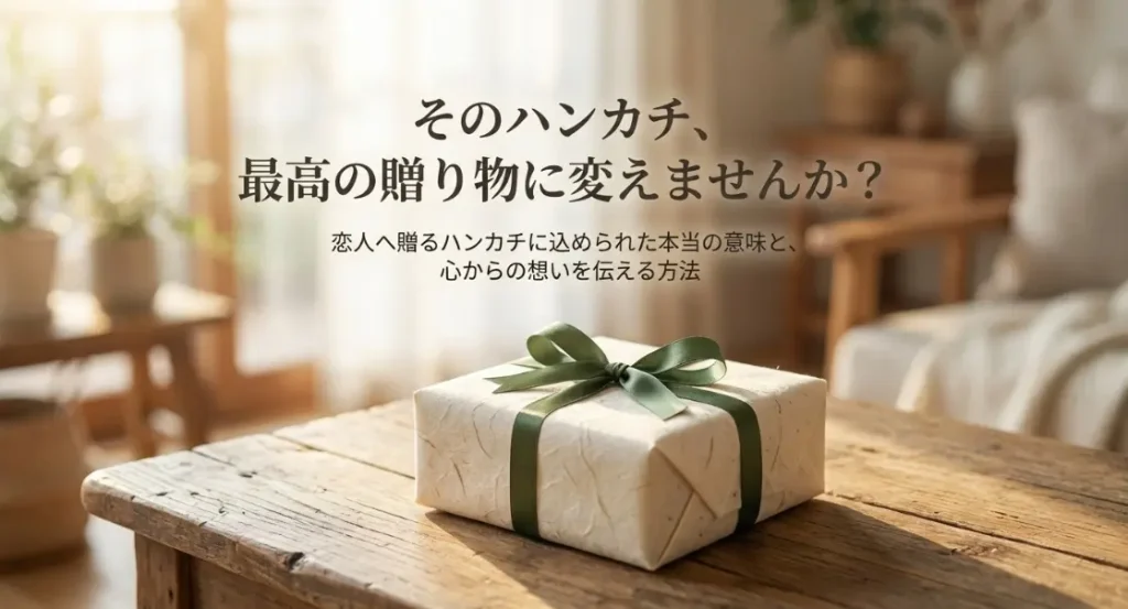 ハンカチのプレゼントの意味とは？好印象な贈り方の方法