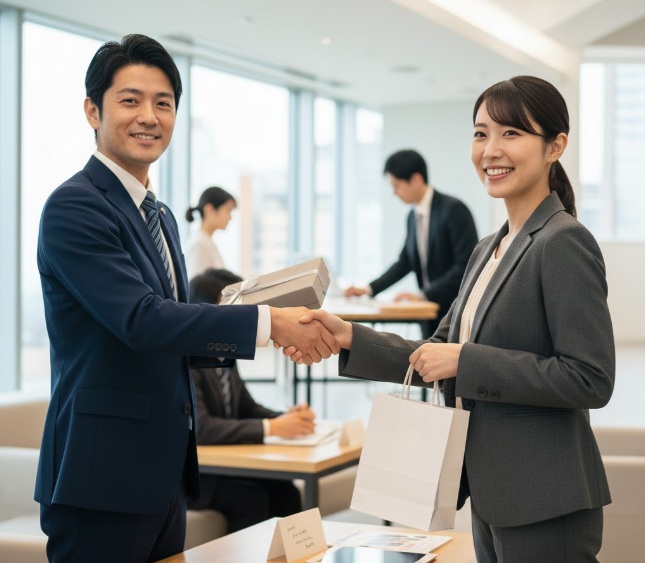 プレゼントの言い換えでビジネスの信頼を築く