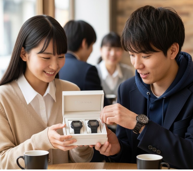 ペアも人気！高校生彼氏に贈りたい腕時計