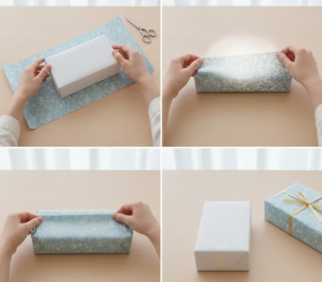 上級者見えする斜め包みのコツ