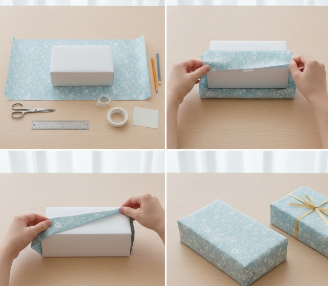 初心者向けのキャラメル包みの手順