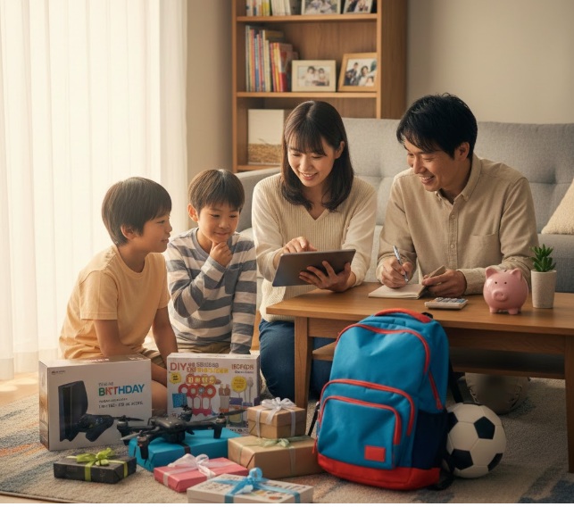 失敗しない小学生誕生日プレゼントの選び方と相場