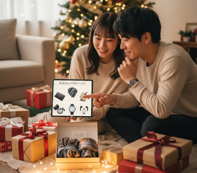 彼氏が喜ぶクリスマスプレゼント年代別おすすめアイテムの選び方