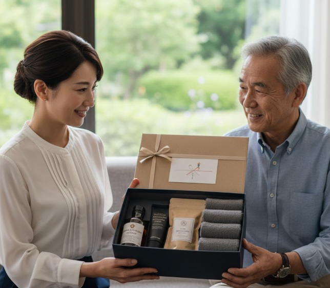感謝が伝わる60代の男性へのプレゼントの消耗品選び