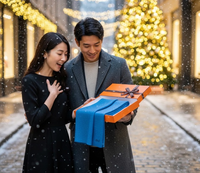 クリスマスプレゼントにおすすめのマフラーブランド