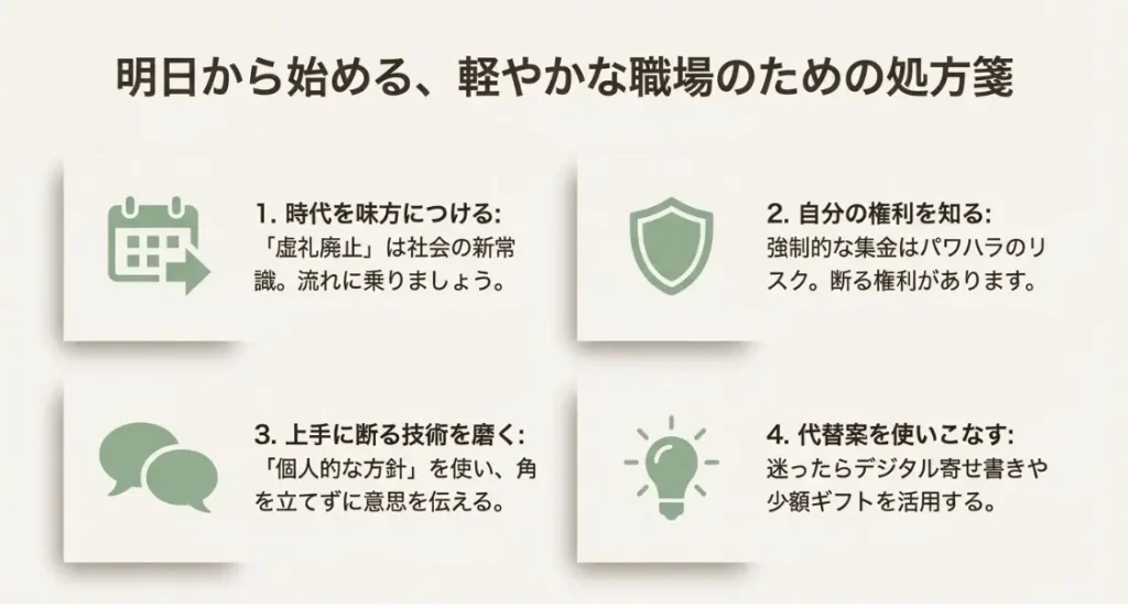 退職する人へのプレゼントをあげない賢い処世術まとめ