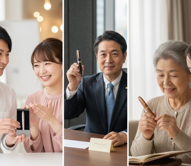 相手別に見るボールペンのプレゼントの意味