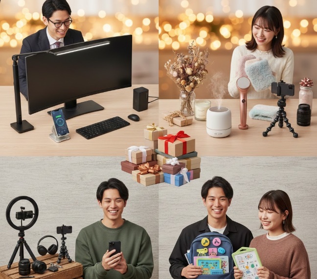 相手別に選ぶガジェットのプレゼントおすすめ