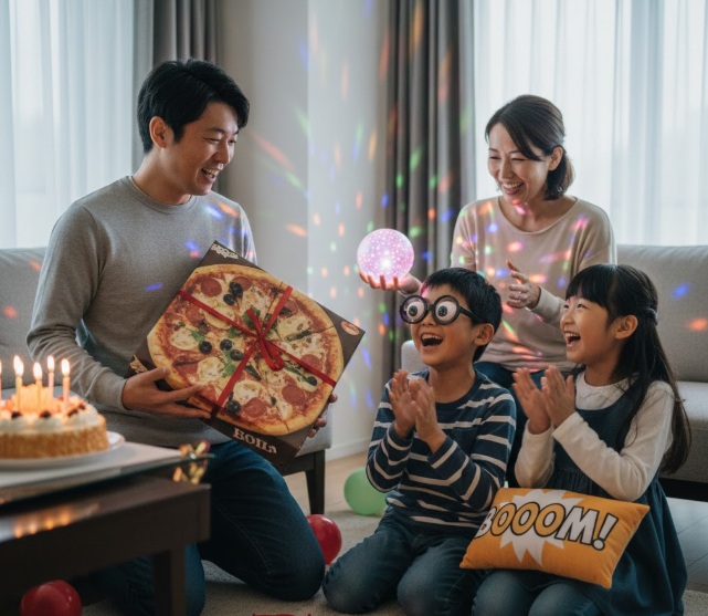 記憶に残る面白いアイテムやサプライズギフト