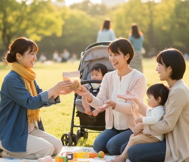 重くない！ママ友へのお返し不要メッセージ