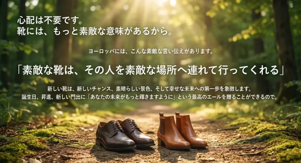 別れるジンクスを打ち消す靴のプレゼントの素敵な意味