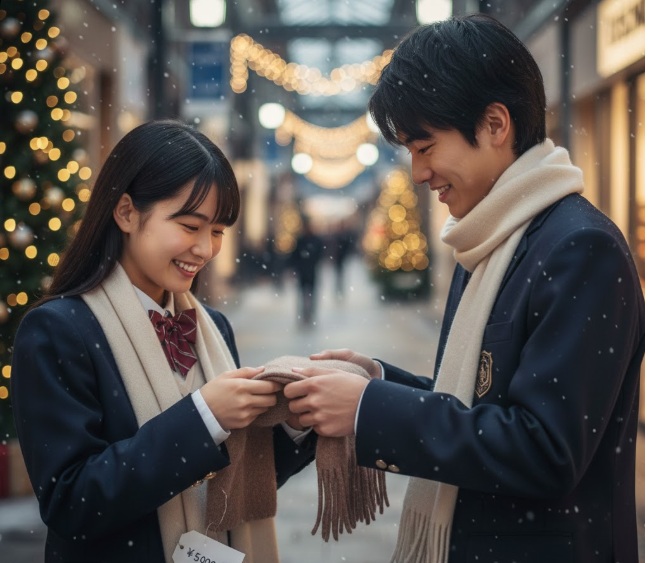 高校生の彼氏彼女へ贈る相場