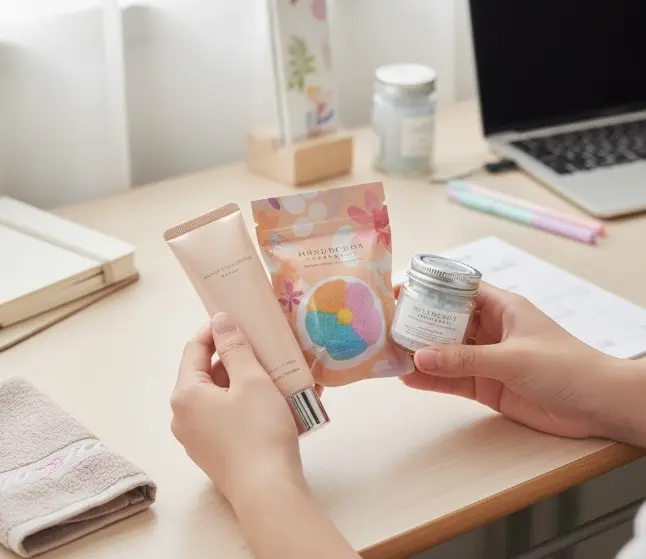 高見えする消耗品のハンドクリームや入浴剤は外さない