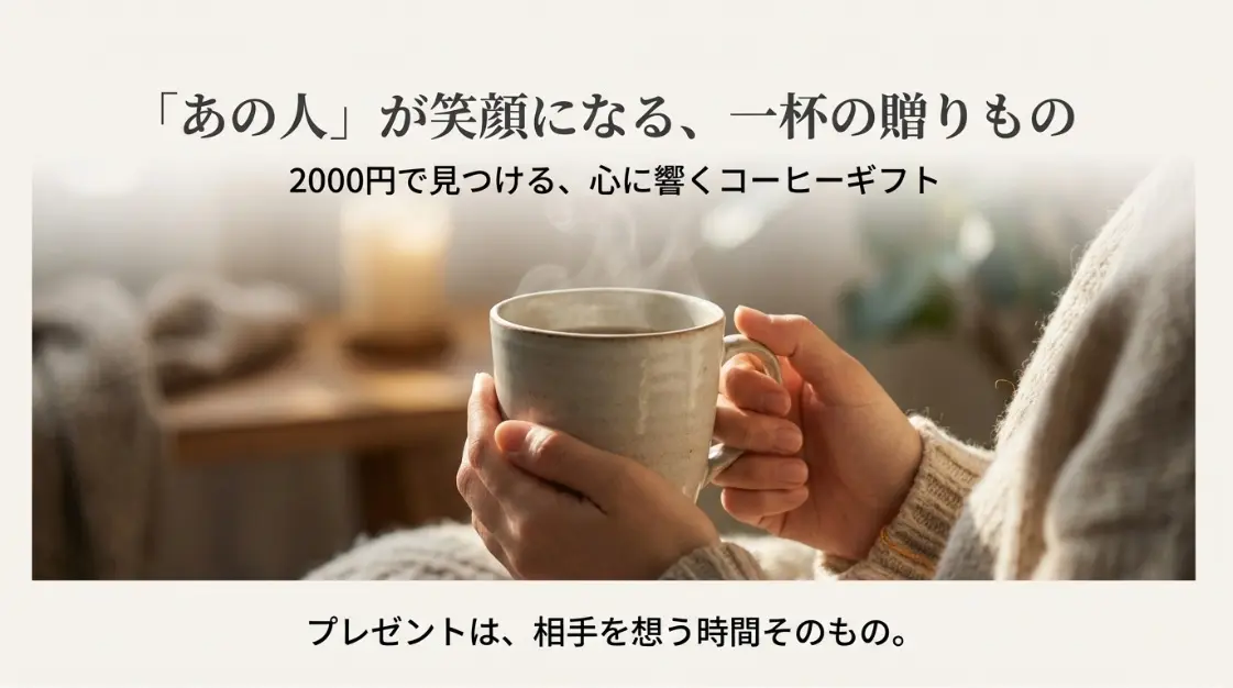2000円で見つけるコーヒーギフト