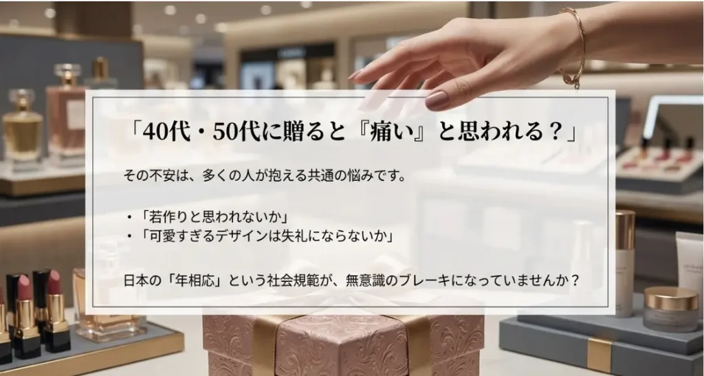 痛いと思われる？大人の女性が抱く年齢への不安