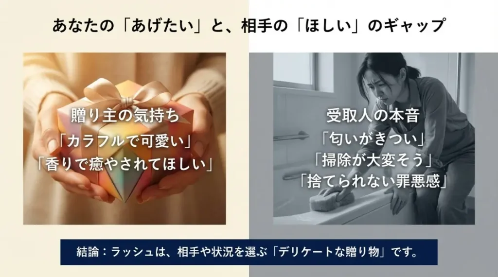 lushのプレゼントが嬉しくない理由と背景の分析