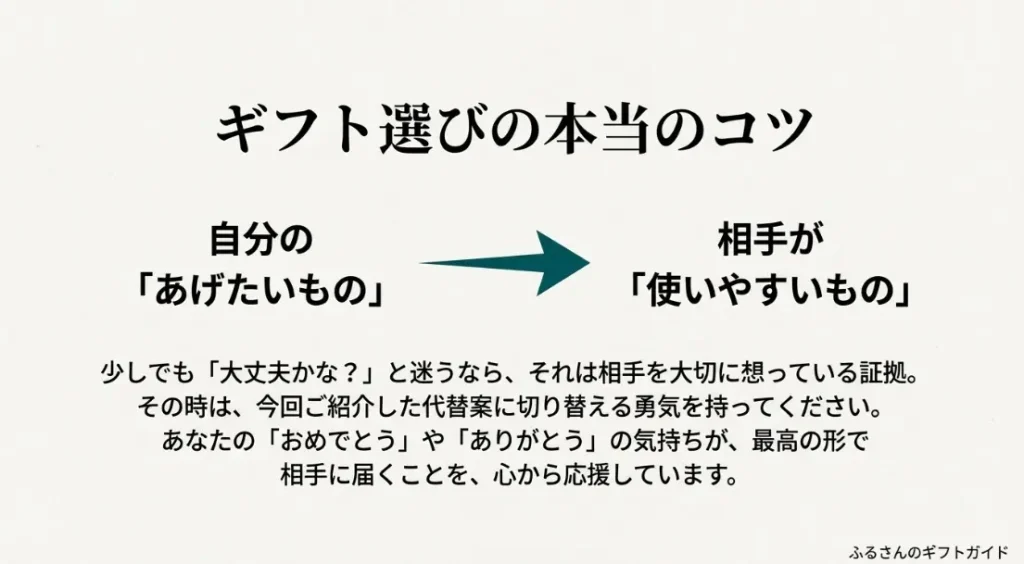 ボディソープのプレゼントが嬉しくない事態を防ぐコツ